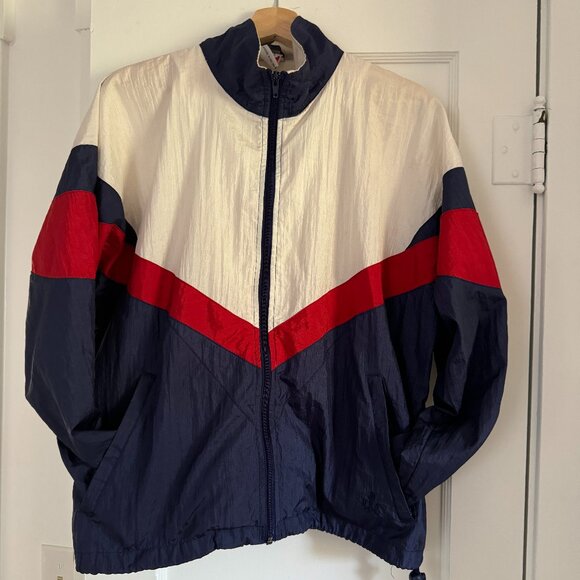 Vintage 90's Olympic Full Zip Windbreaker - Picture 2 of 10